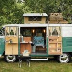 Outfitted VW Van for Camping