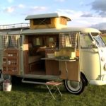 Outfitted VW Van for Camping