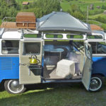 Outfitted VW Van for Camping