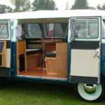 Outfitted VW Van for Camping