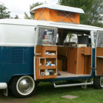 Outfitted VW Van for Camping