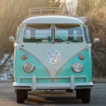 Volkswagen 23-Window Microbus with Camping Trailer