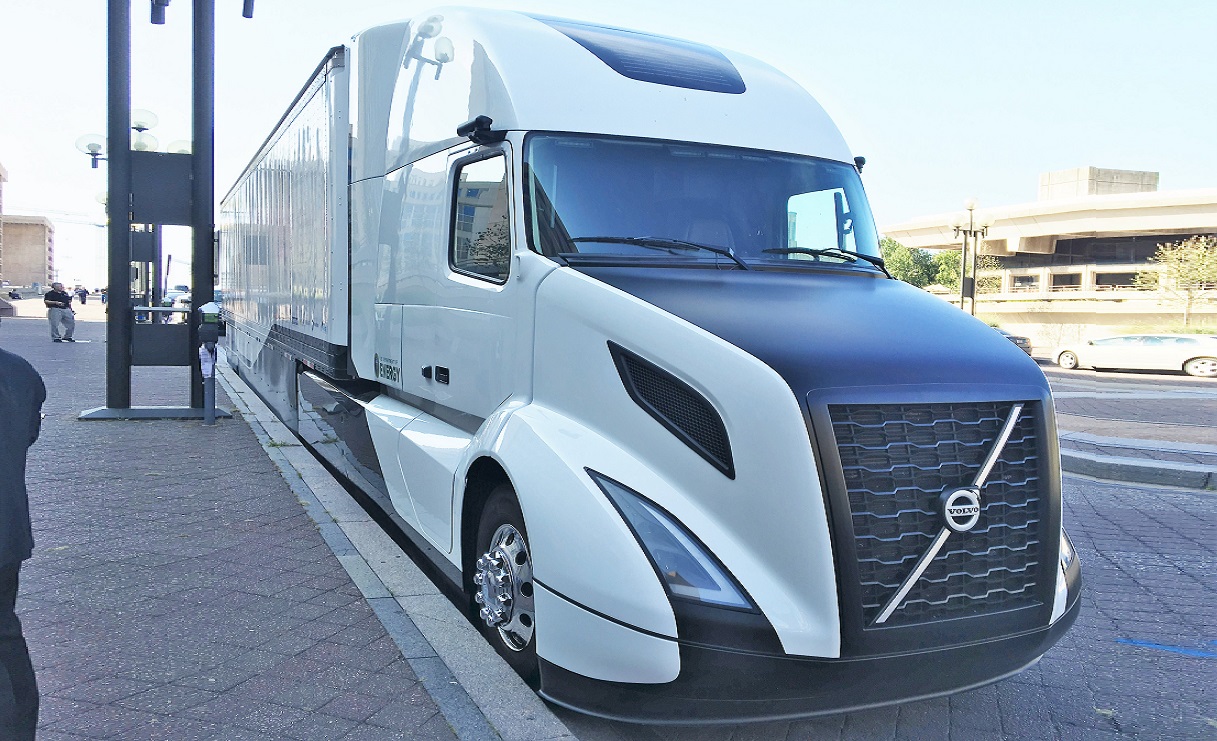 This is Volvo's 12 MPG Truck