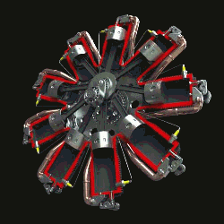 radial-engine-in-motion