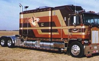 Custom Cabover with a Massive Sleeper Unit