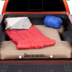 Awesome! Ute tray airbed mattress... Just load it with blankets and pillows and watch the stars!