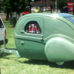 Aerolux Teardrop Trailer 1940s