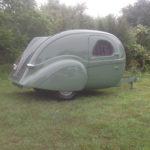 Aerolux Teardrop Trailer 1940s