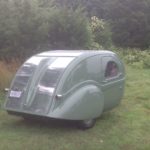 Aerolux Teardrop Trailer 1940s