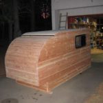 Self-made Wooden Camper