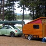 Self-made Wooden Camper