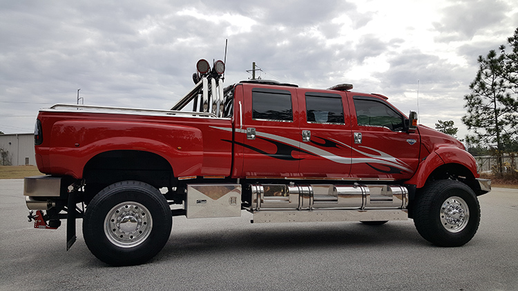 The Red Hawk Supertruck F650