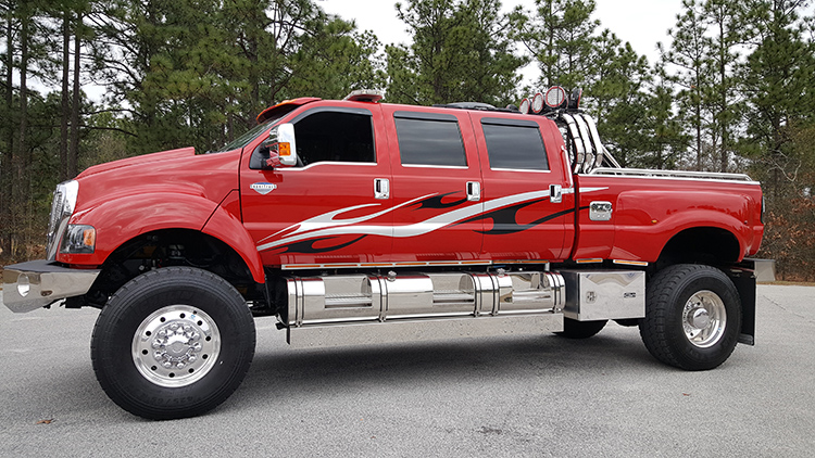 The Red Hawk Supertruck F650