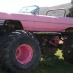 Pink Caddy Monster