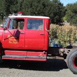 Camper Mounted to a Firetruck