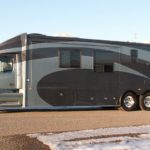 Luxury Motorcoach with Ultra triple slide coach