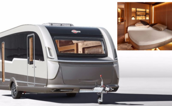 Compact Camper has a Drop-Down Queensized Bed