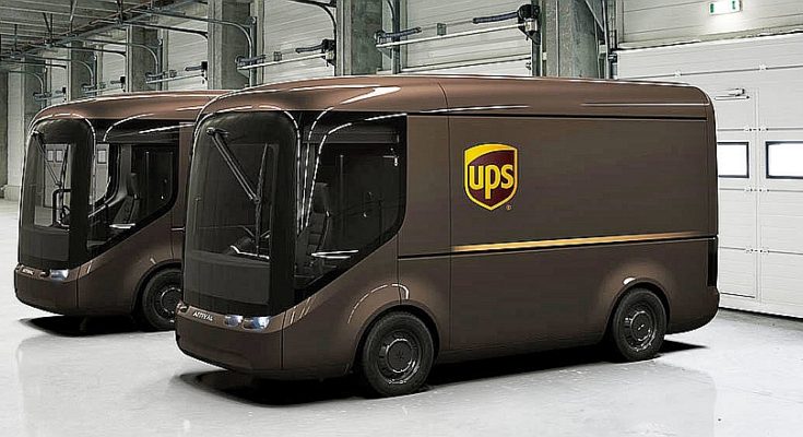 UPS has new trucks. Check them out.